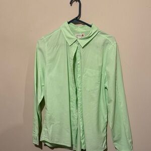 Old Navy Light Green Button Down Shirt
